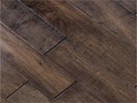 Multilayer Distressed Hardwood Maple Floor Cherry Spice